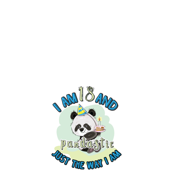 PANDASTIC 18 minta fehér pólón