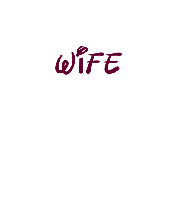 Wife minta világos rózsaszín pólón