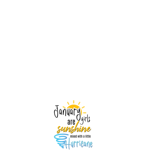 Girls are sunshine születésnapos 2 JANUÁR minta világos rózsaszín pólón