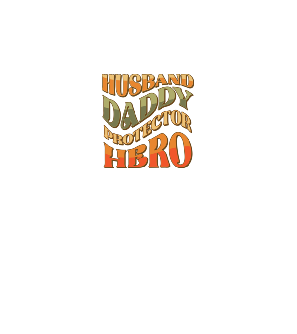 Husband daddy text minta királykék pólón