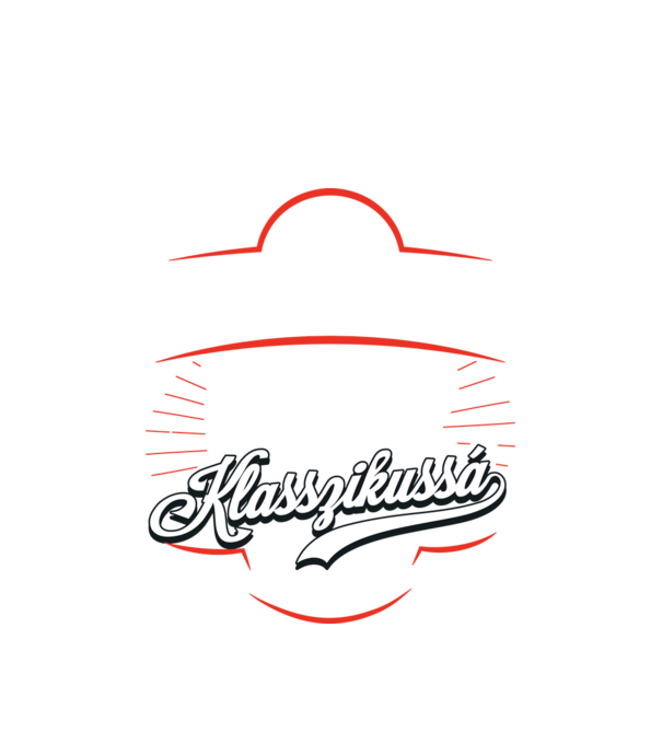 Klasszikussá válok__1952 minta fehér pólón
