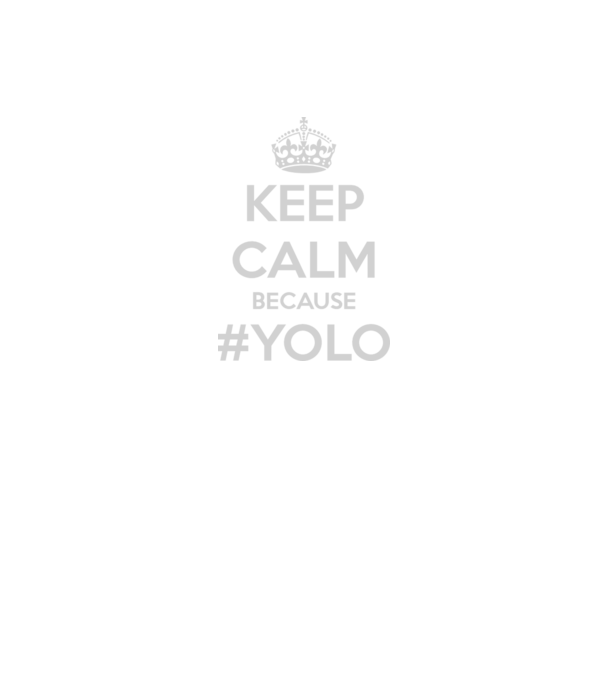 yolo minta fekete pólón