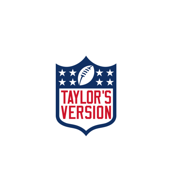 Taylor Swift football logo minta fehér pólón