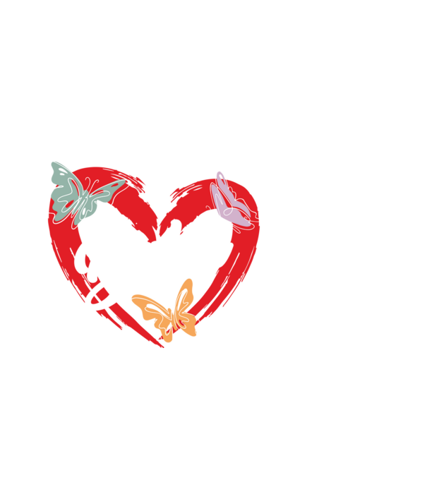 Passzoló szívek Baba fehér minta fekete pólón