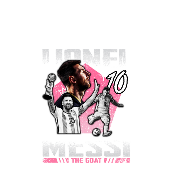 Messi tribute minta fehér pólón
