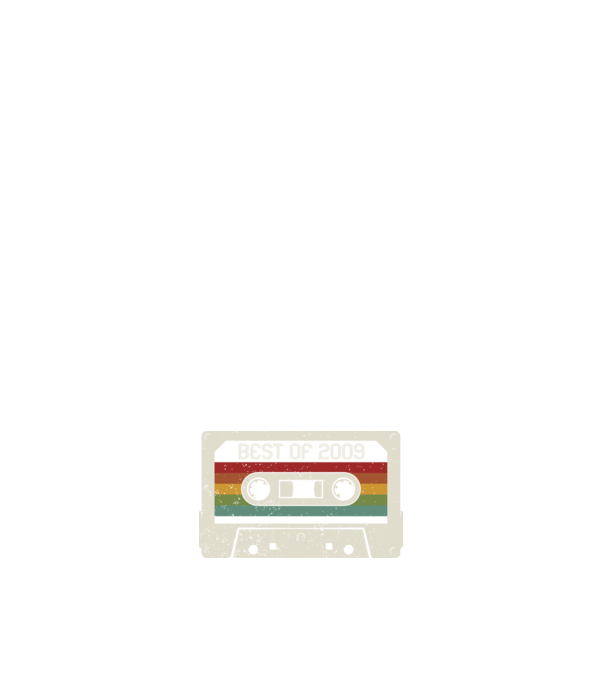 retro tape 2009 vintage minta sötétkék pólón