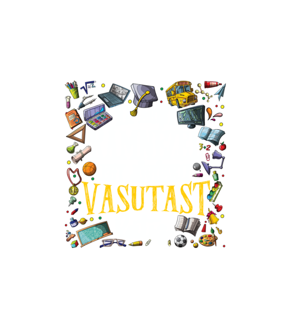 Jövőbeli vasutas minta fehér pólón