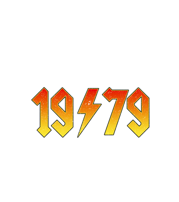 Rock születésnap 1979 November minta fekete pólón