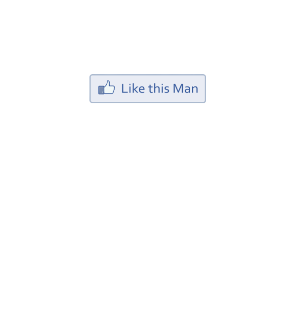 Facebook minta fehér pólón