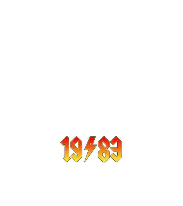megszületik egy legenda 1983 NOVEMBER minta sötétkék pólón