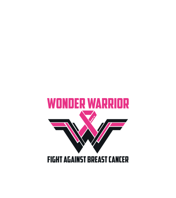 WONDER WARRIOR minta fehér pólón