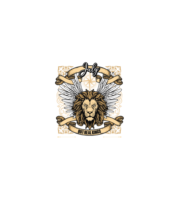 KINGS ARE BORN 2015 - JÚLIUS minta fehér pólón