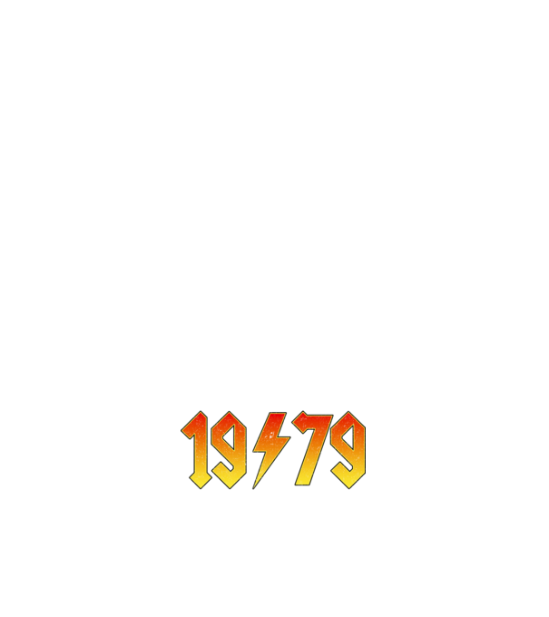 Rock születésnap 1979 Október minta sötétkék pólón