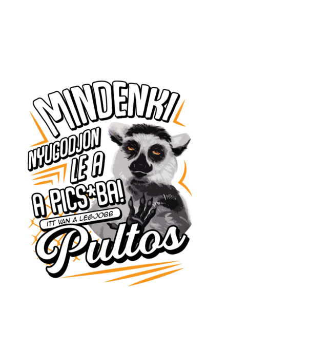 Itt van a legjobb Pultos minta fehér pólón