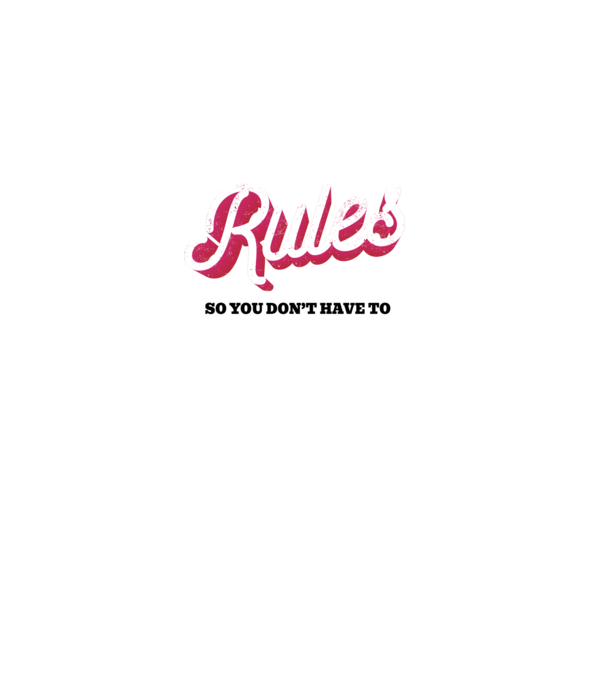 I read the rules you don't have to simple minta fekete pólón
