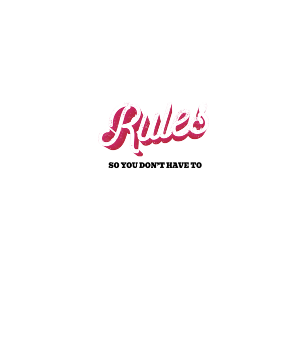 I read the rules you don't have to simple minta fekete pólón