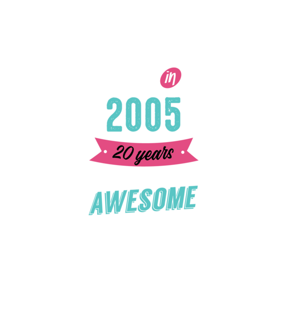 Made in 2005 minta türkiz pólón