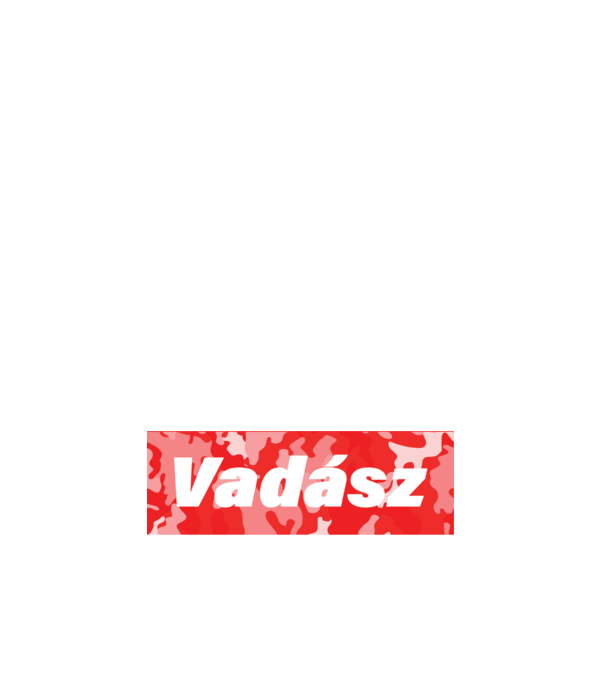 Szuprém Vadász Piros Camo minta világos rózsaszín pólón