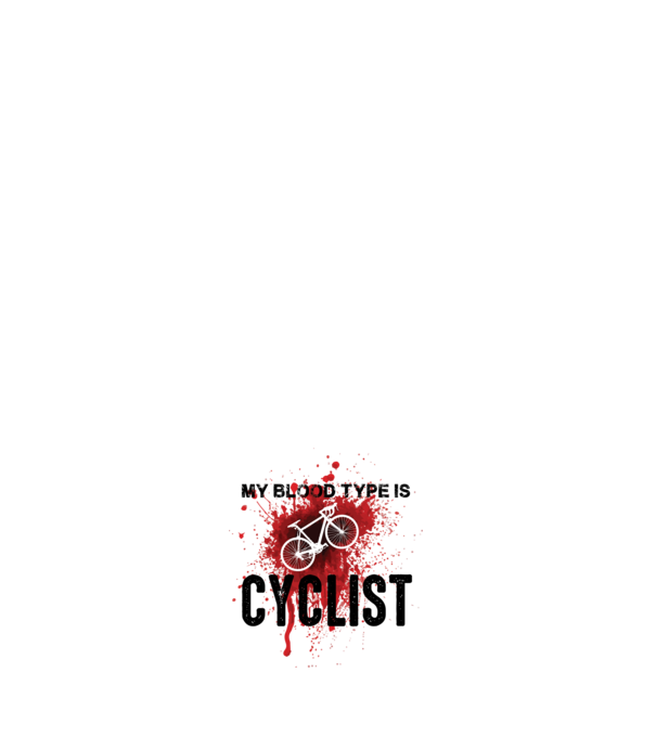My blood type minta világos rózsaszín pólón