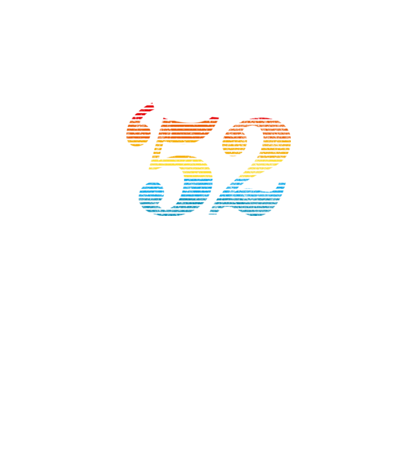 Retro születésnap 1952 minta fekete pólón