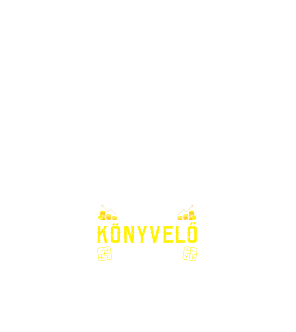 Én egy Könyvelő vagyok minta sötétkék pólón