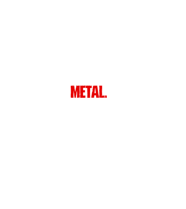 Eat sleep METAL repeat minta fekete pólón