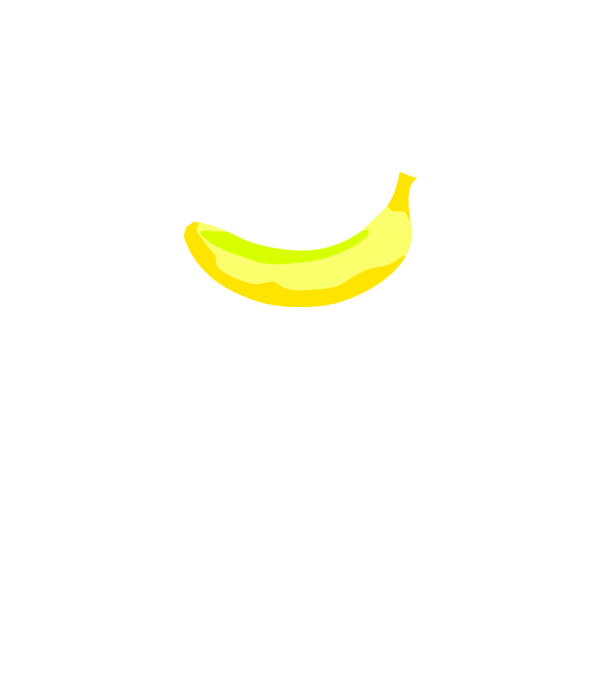 Banán minta fekete pólón