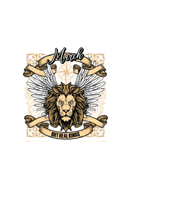 KINGS ARE BORN 1975 - MÁRCIUS minta fekete pólón