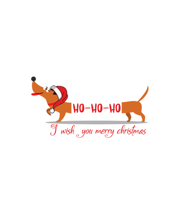 HoHoHo minta fehér pólón