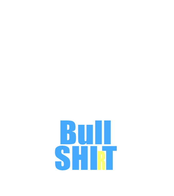 bullshirt minta fehér pólón