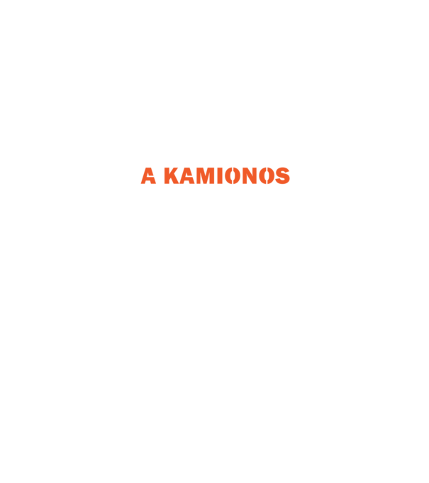 Kamionos apuka minta fekete pólón