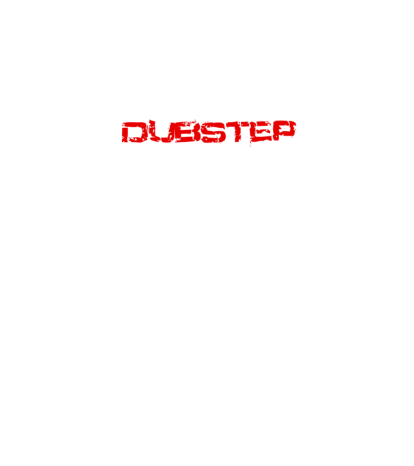 Dubstep minta fehér pólón