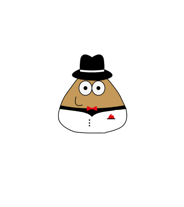 POU_oltony_fehér_piros_sfehér minta fehér pólón