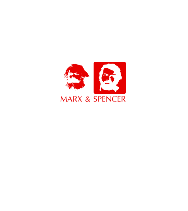 MARX and Spencer minta fekete pólón