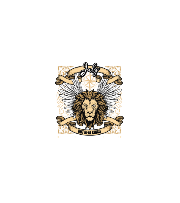 KINGS ARE BORN 1985 - JÚLIUS minta fehér pólón