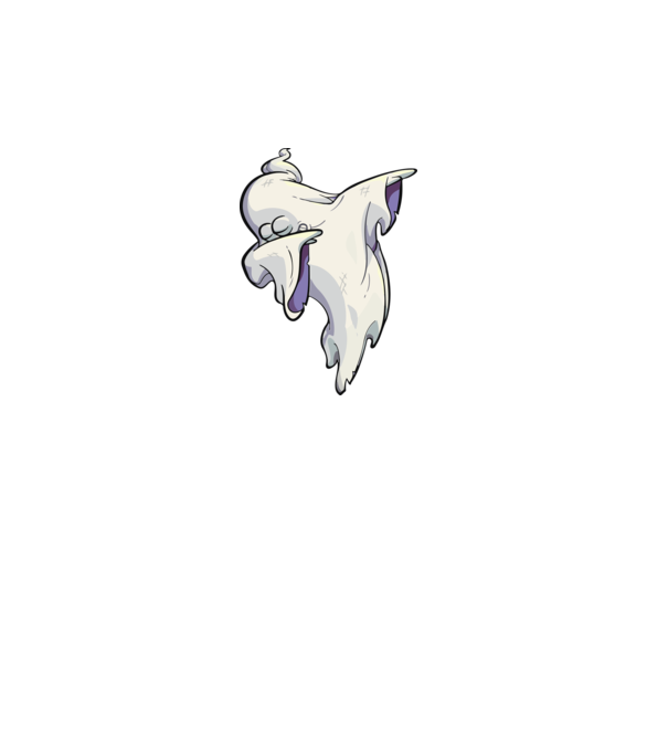 Dab ghost minta türkiz pólón