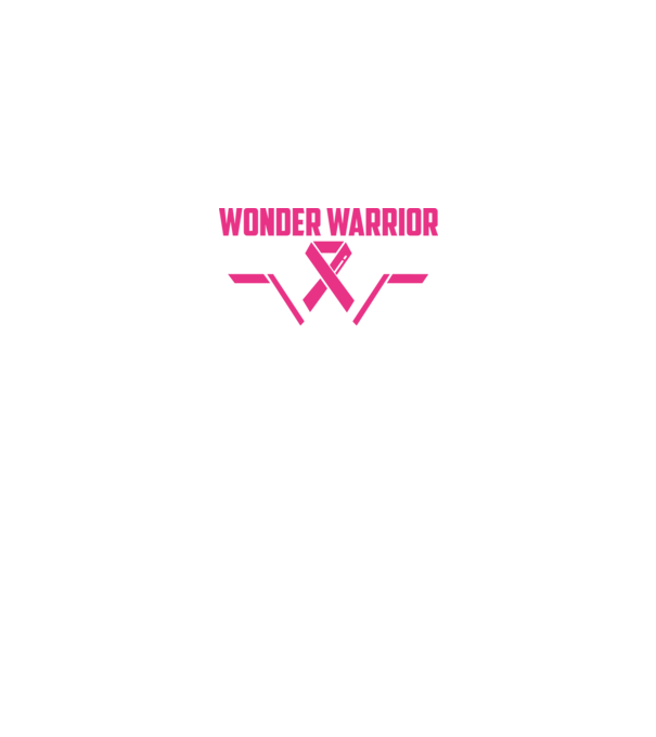 WONDER WARRIOR minta fekete pólón