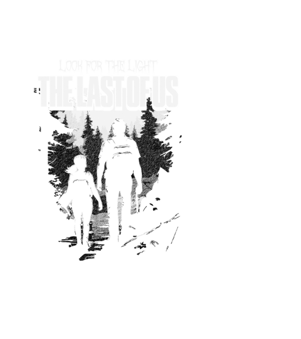 The Last of Us minta fekete pólón