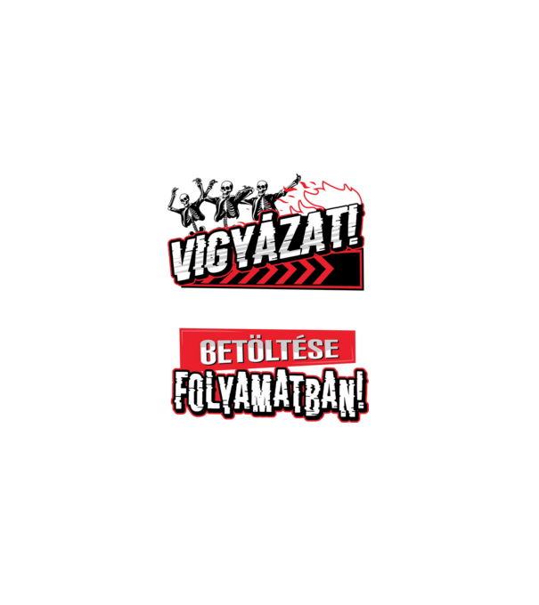 Apaviccek minta fekete pólón