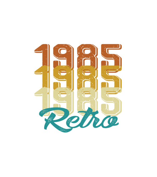 RETRO - 1985 minta fehér pólón