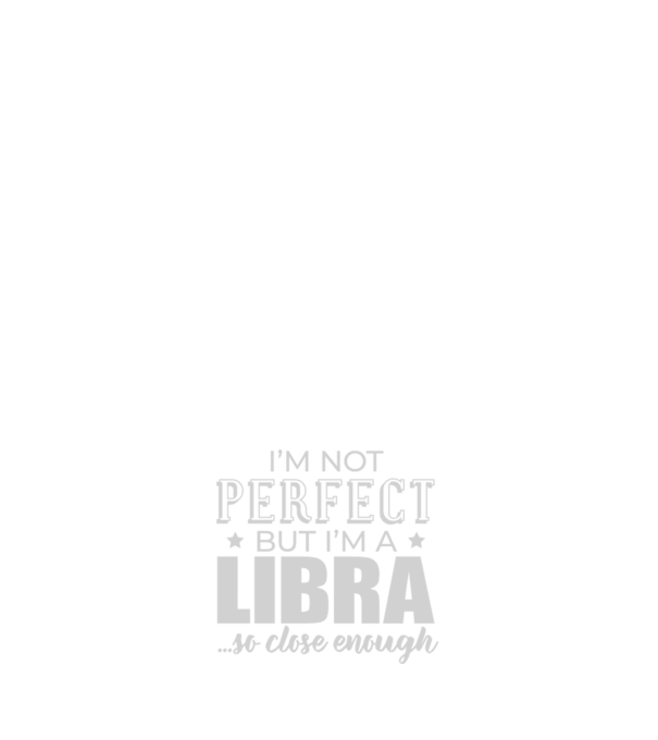 Not perfect, but LIBRA minta fehér pólón