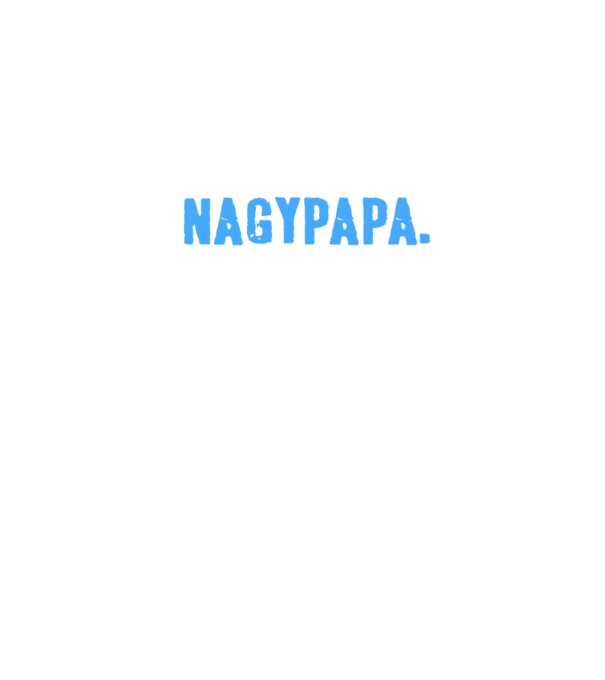 Nagypapa, a rossz befolyás minta farmerkék pólón