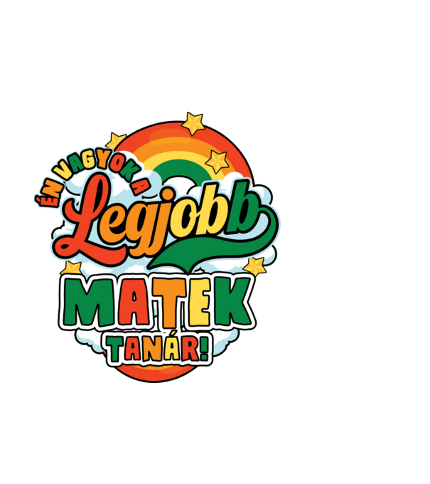 Legjobb matek tanár minta világoskék pólón