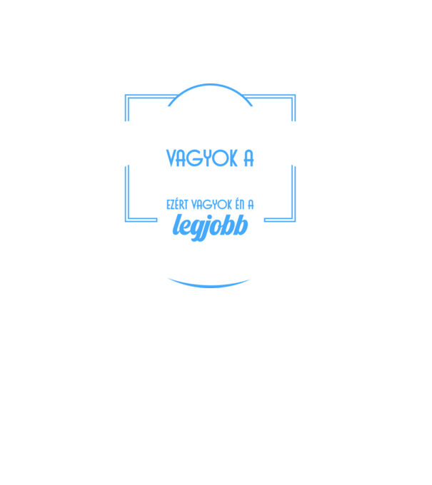 Büszke vagyok a szakmámra Buszos minta fekete pólón