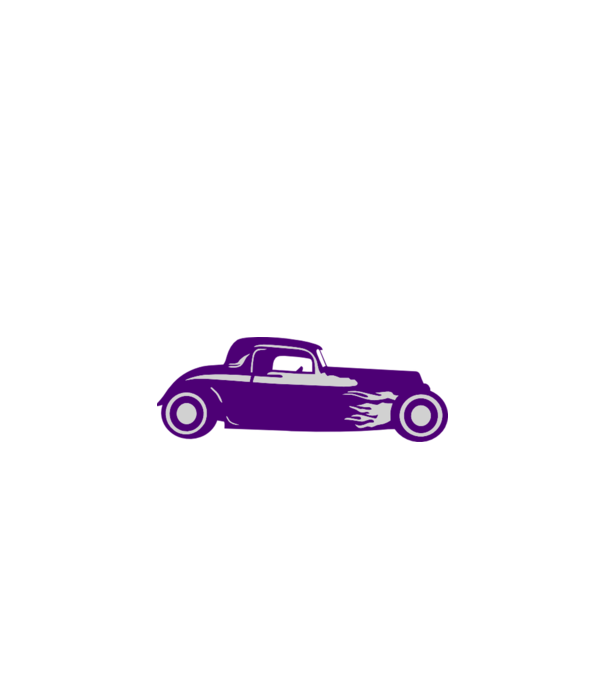 Hot Rod minta homokszín pólón