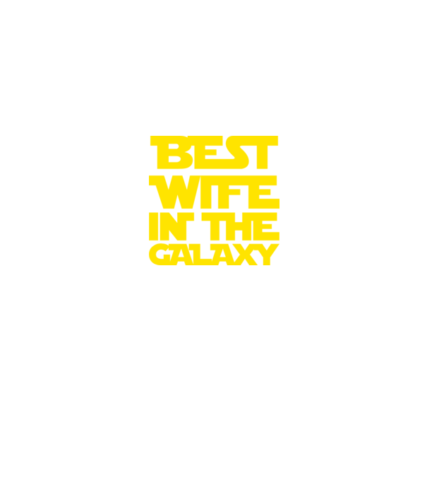 best wife galaxy minta fekete pólón
