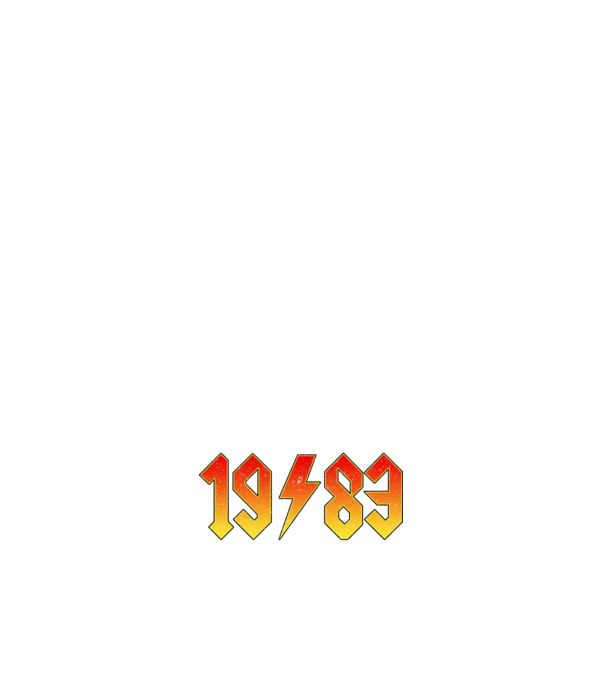 megszületik egy legenda 1983 OKTÓBER minta sötétkék pólón