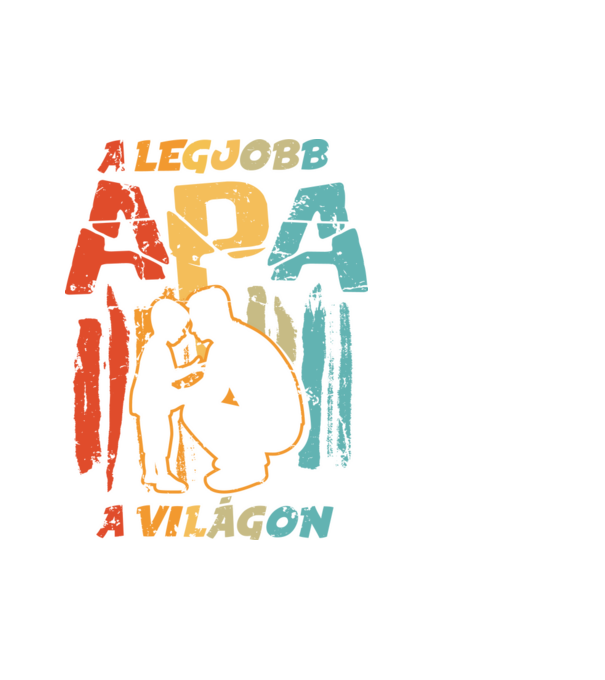 Legjobb APA retro minta fehér pólón