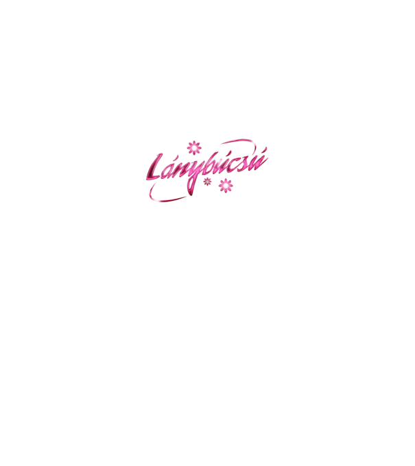 Winx Club lánybúcsú minta királykék pólón