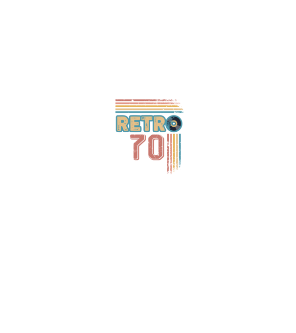 retro_70 minta fehér pólón